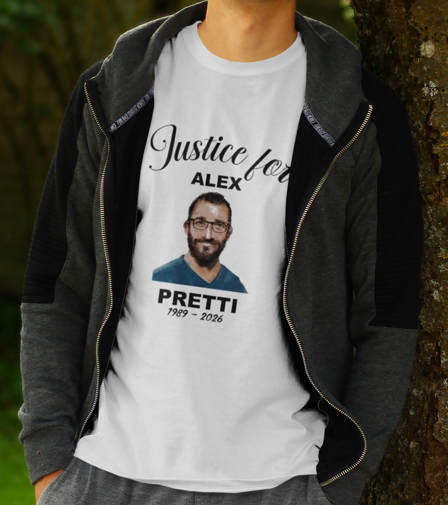 Justice For Alex Pretti 1989 2026 Memorial T-Shirt