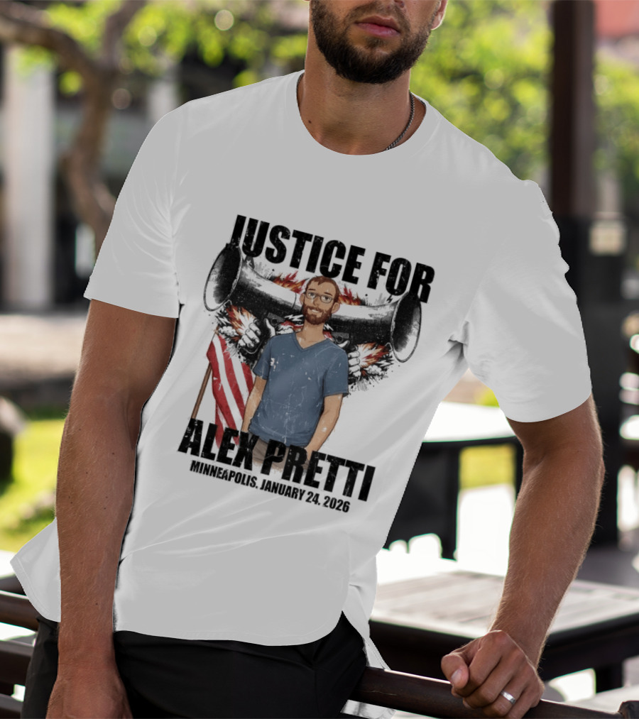 Justice For Alex Pretti Remembering August 24 2020 T-Shirt