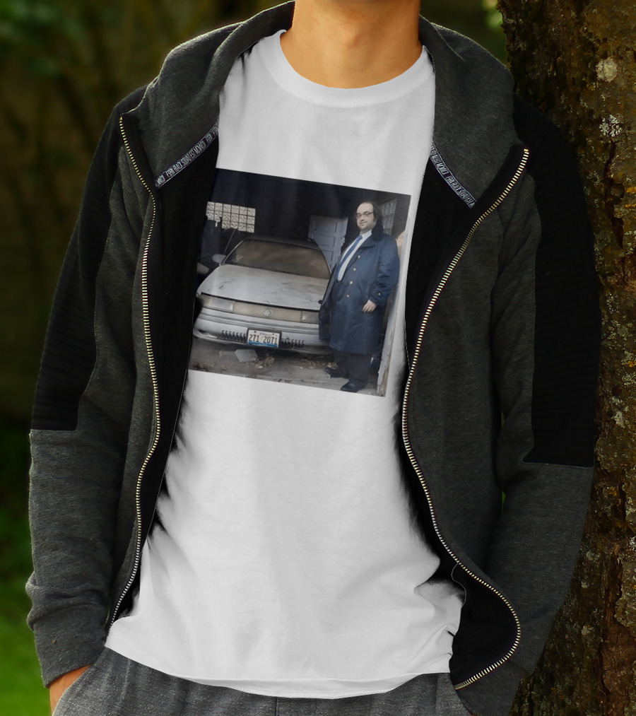 Mercury Sable Wagon 271 2071 Illinois License Plate Classic Scene T-Shirt