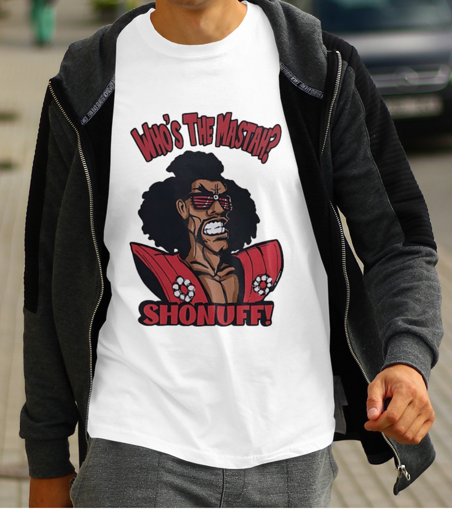 Shonuff Who's The Mastah T-Shirt
