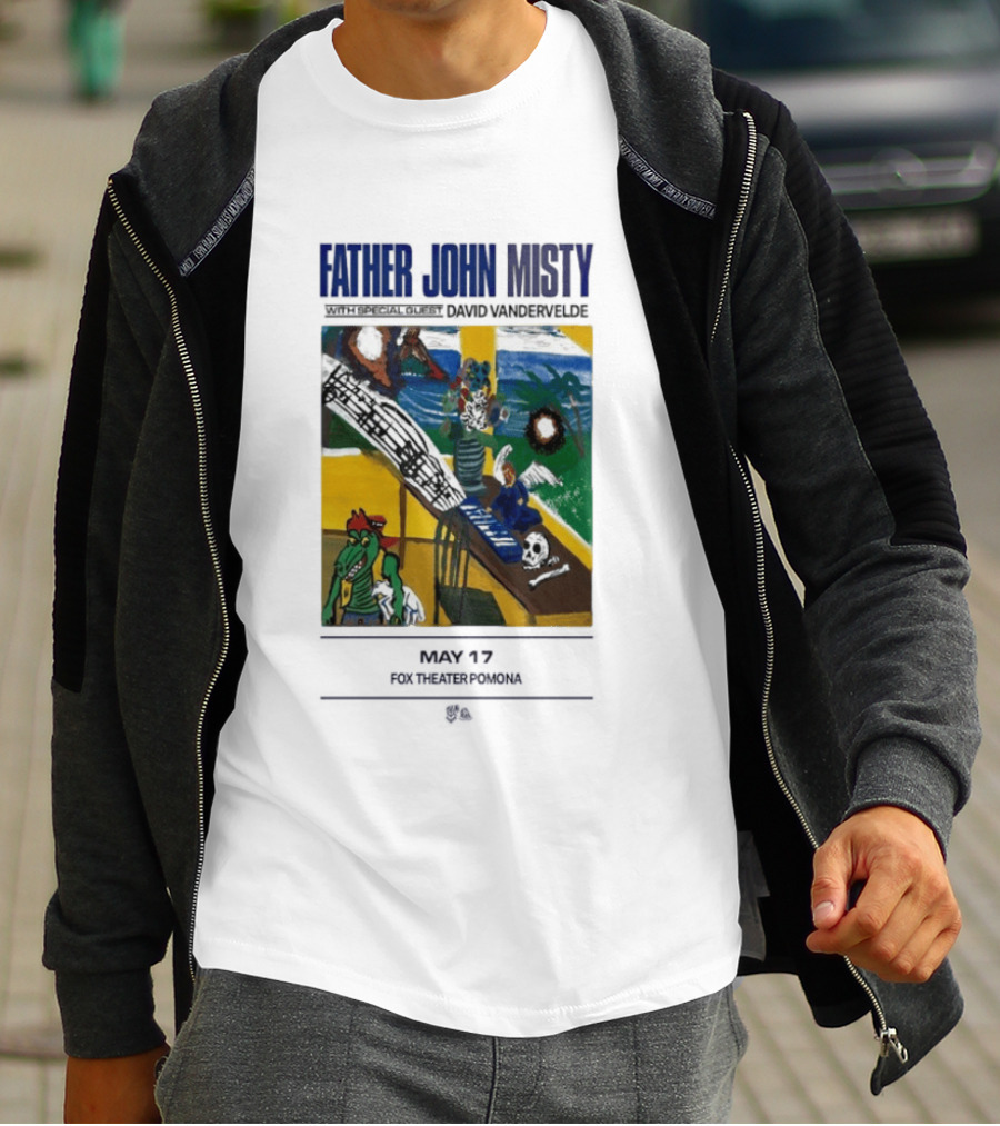 Father John Misty Fox Theater Pomona May 17 2026 Surreal Musical Journey T-Shirt