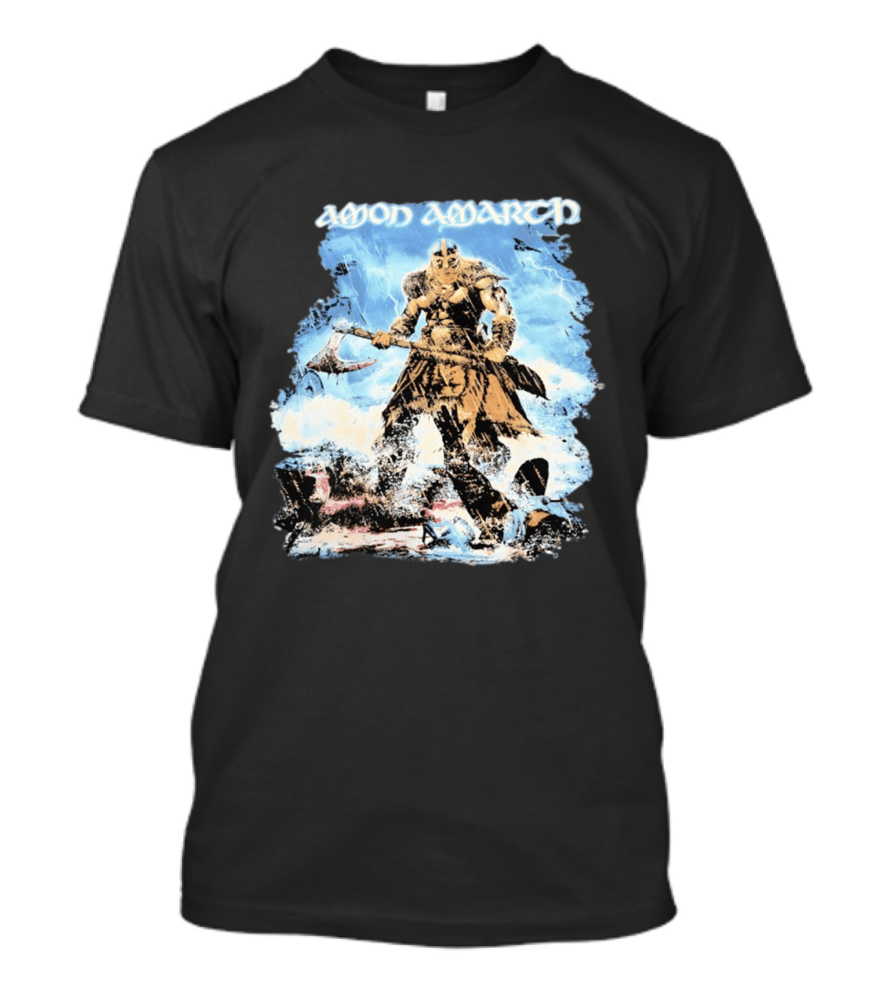 Amon Amarth Jomsviking Warrior With Axe T-Shirt
