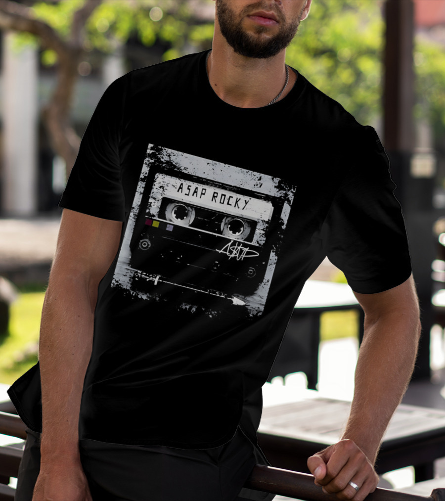 ASAP Rocky Classic Cassette Tape Retro Music T-Shirt