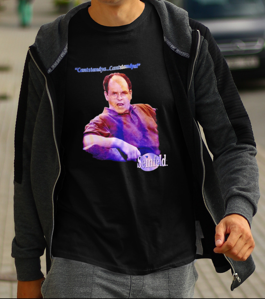 Seinfeld George Costanza Cantstandya 90s TV T-Shirt