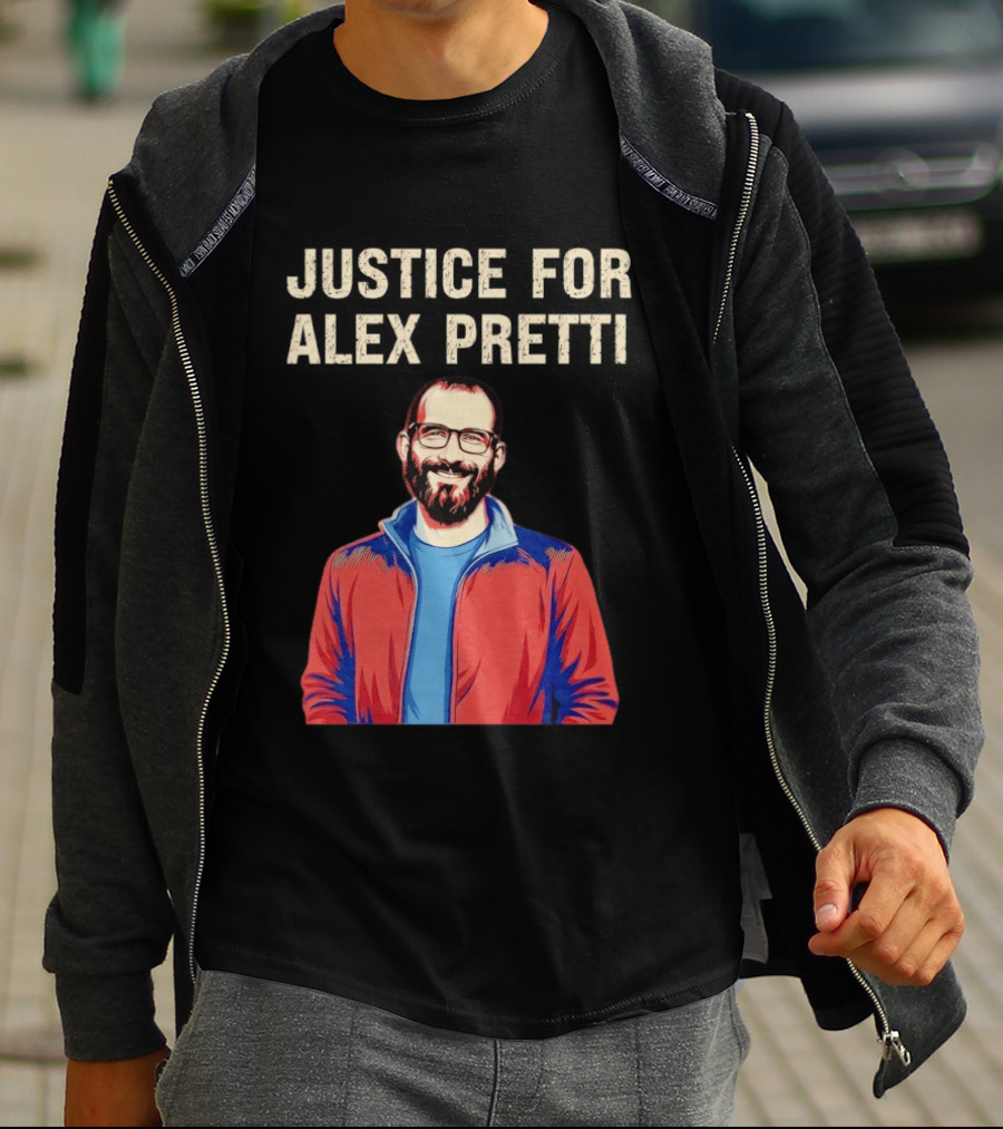 Justice For Alex Pretti Minnesota Anti ICE Protest T-Shirt