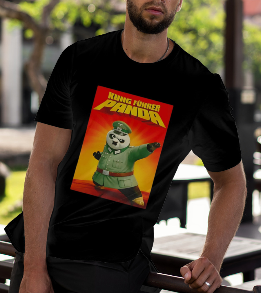 Kung Führer Panda Officer T-Shirt