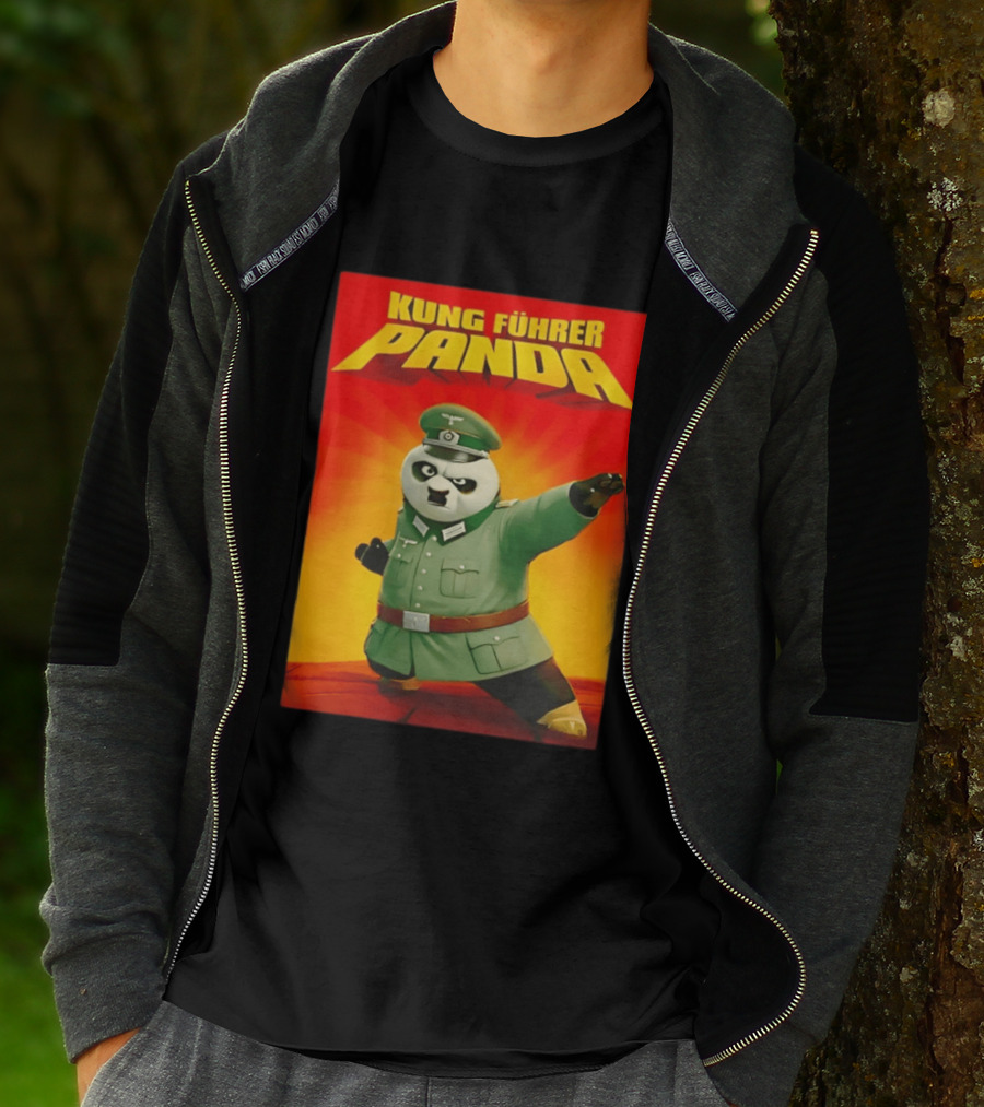 Kung Führer Panda Officer T-Shirt