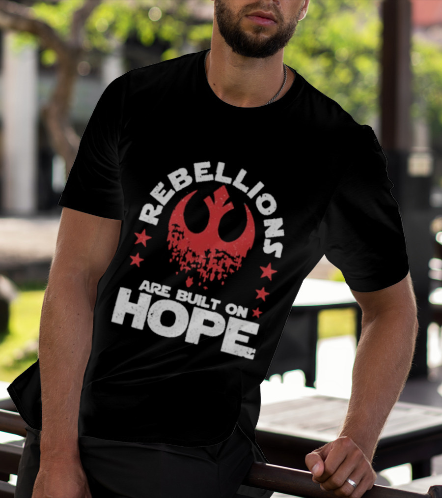Rebellions Are Built On Hope Star T-Shirt