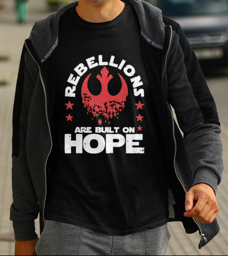 Rebellions Are Built On Hope Star T-Shirt