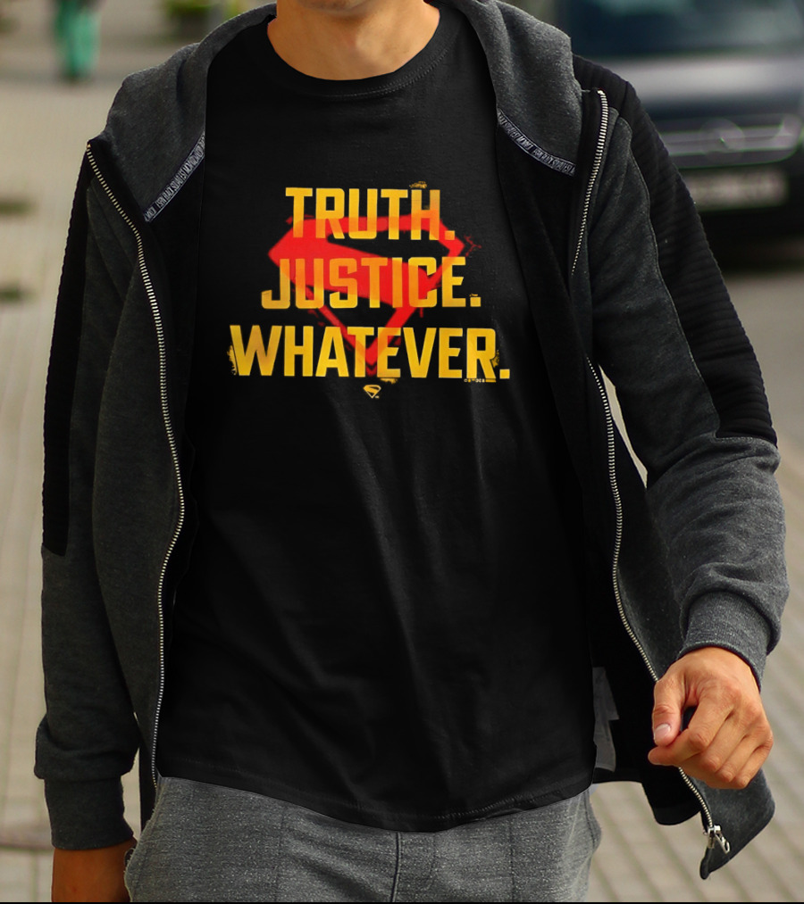 Truth Justice Whatever Superman T-Shirt