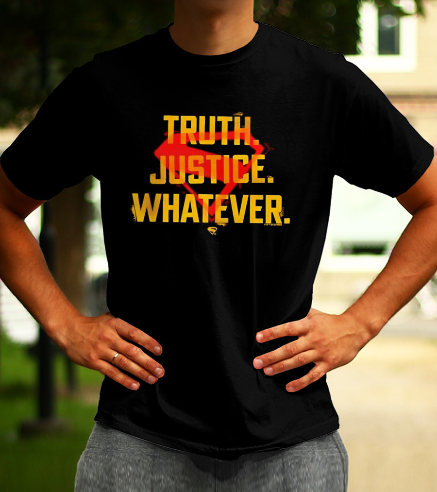 Truth Justice Whatever Superman T-Shirt