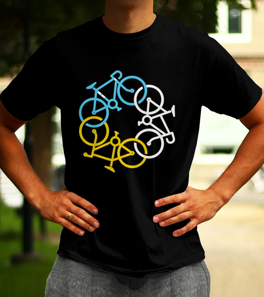 Twin Six Stronger Together Bicycles Trio Embrace T-Shirt