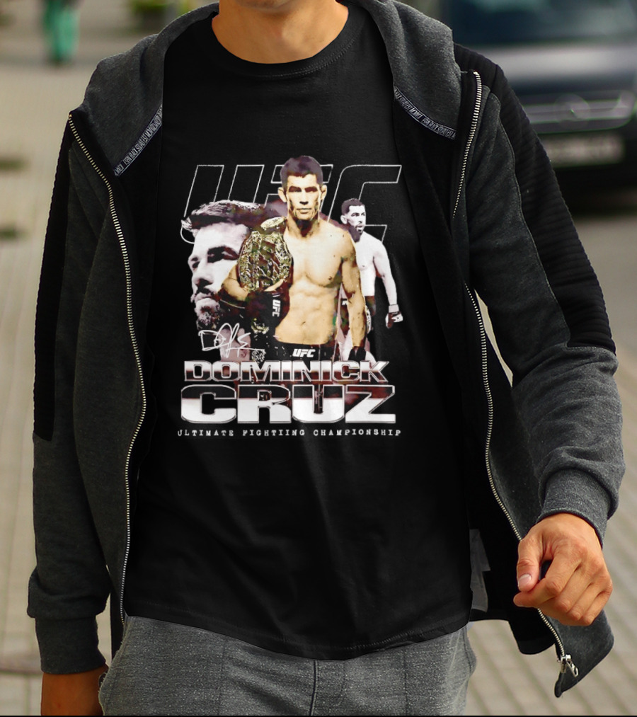 UFC Dominick Cruz Champion Legend Montage T-Shirt
