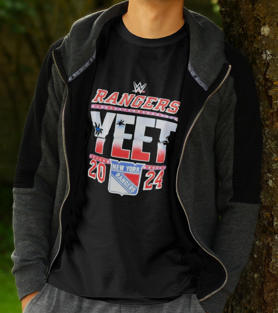 WWE Rangers Yeet 2024 New York Rangers T-Shirt