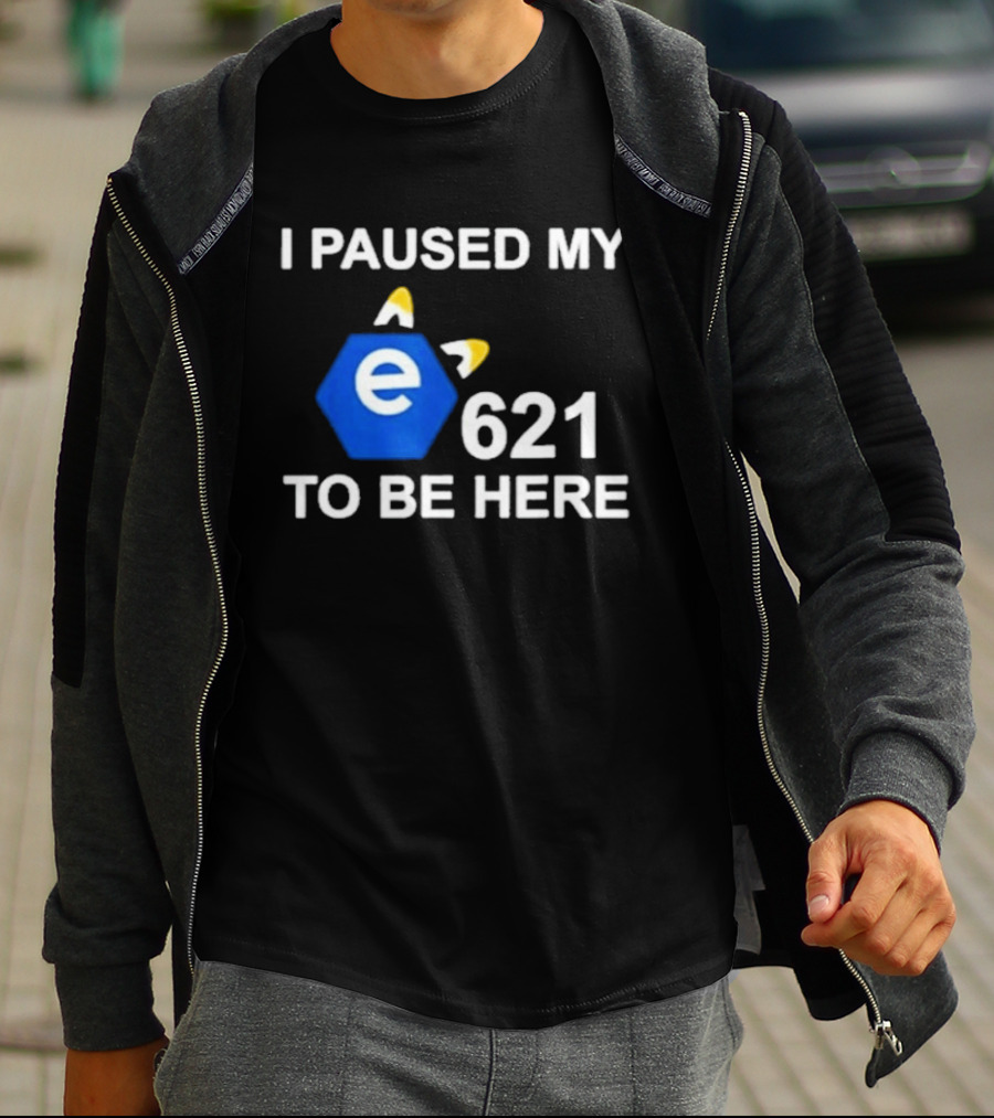I Paused My E621 To Be Here Furry Meme Humor T-Shirt