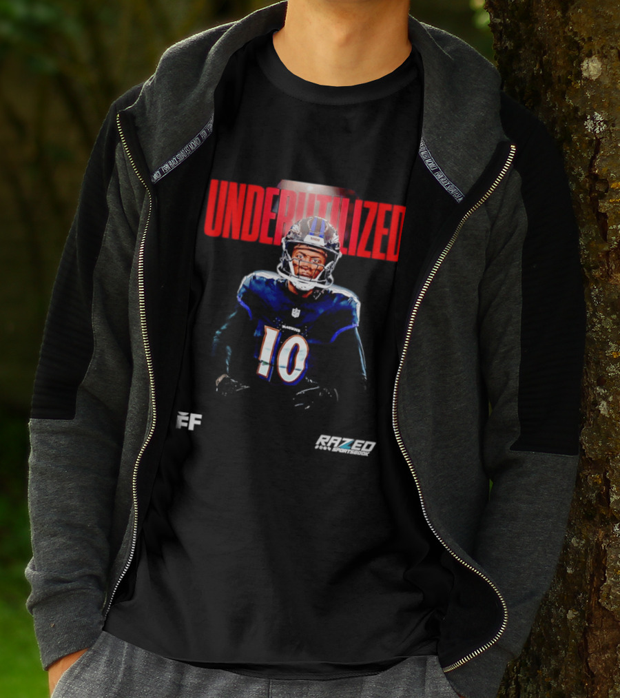 Underutilized Baltimore Ravens Football 10 T-Shirt