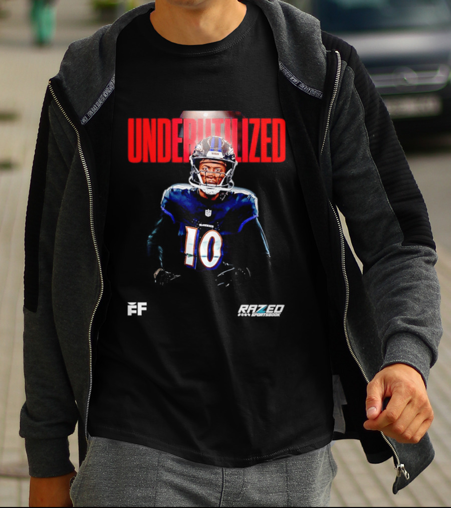 Underutilized Baltimore Ravens Football 10 T-Shirt