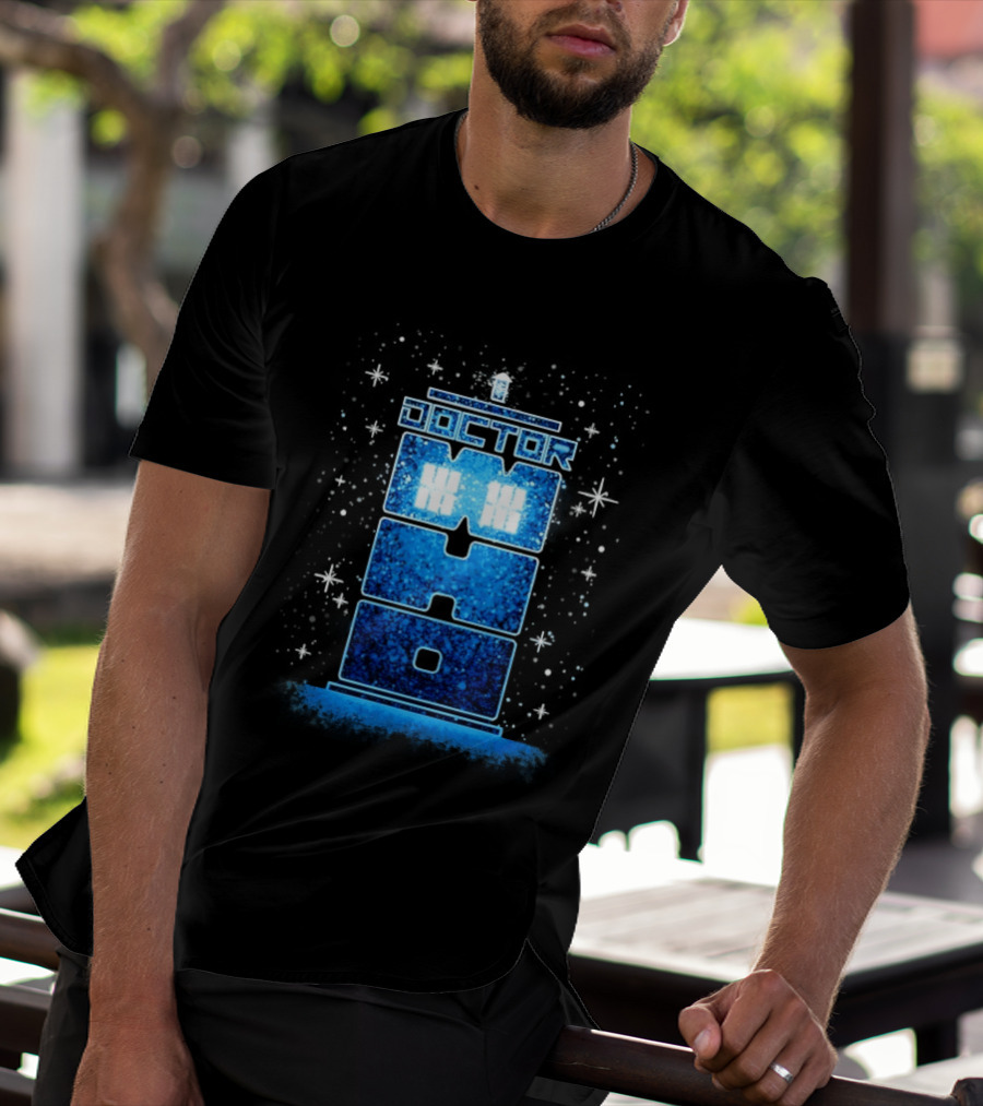 Doctor Who Tardis Galaxy Adventure Tech T-Shirt