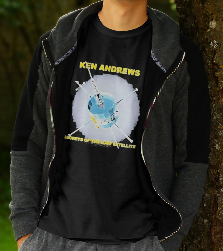 Ken Andrews Secrets Of The Lost Satellite T-Shirt
