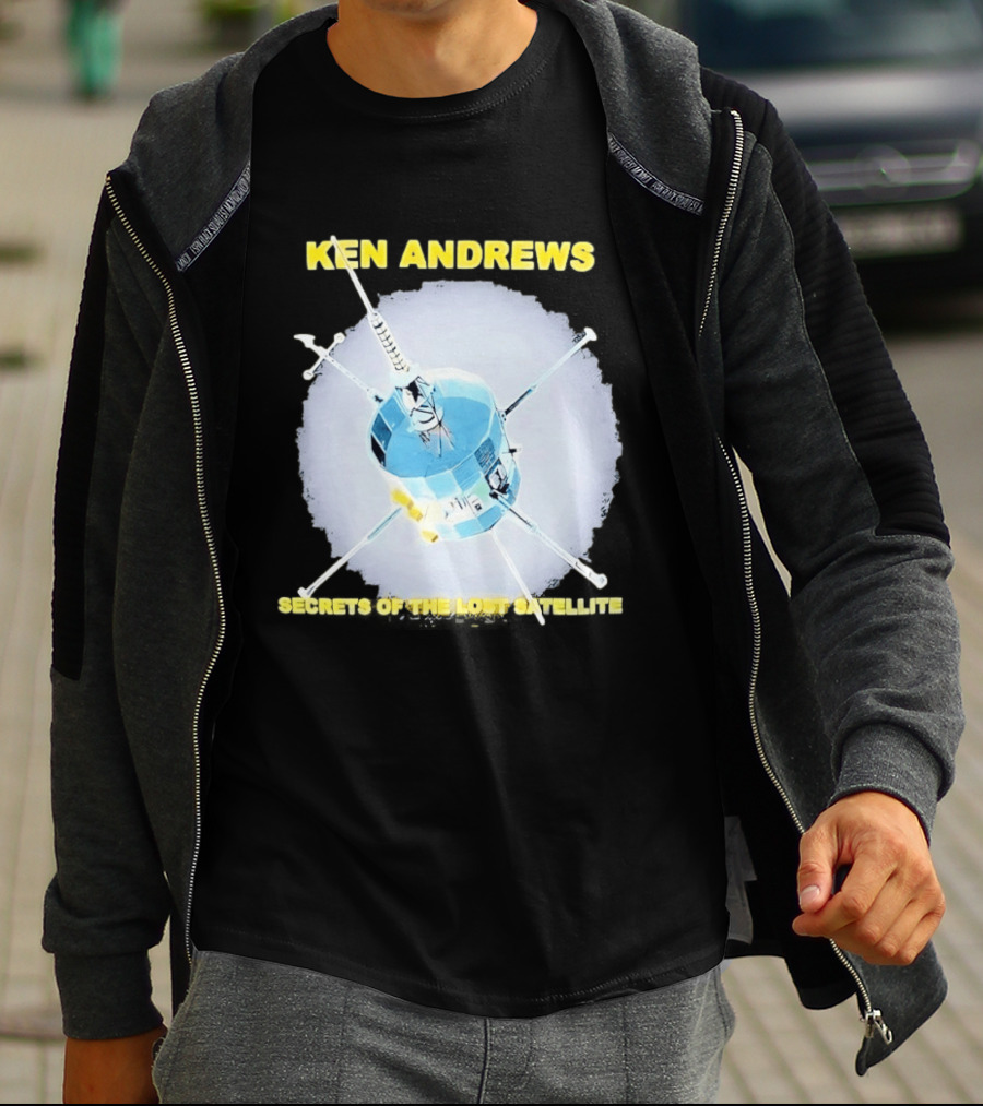Ken Andrews Secrets Of The Lost Satellite T-Shirt