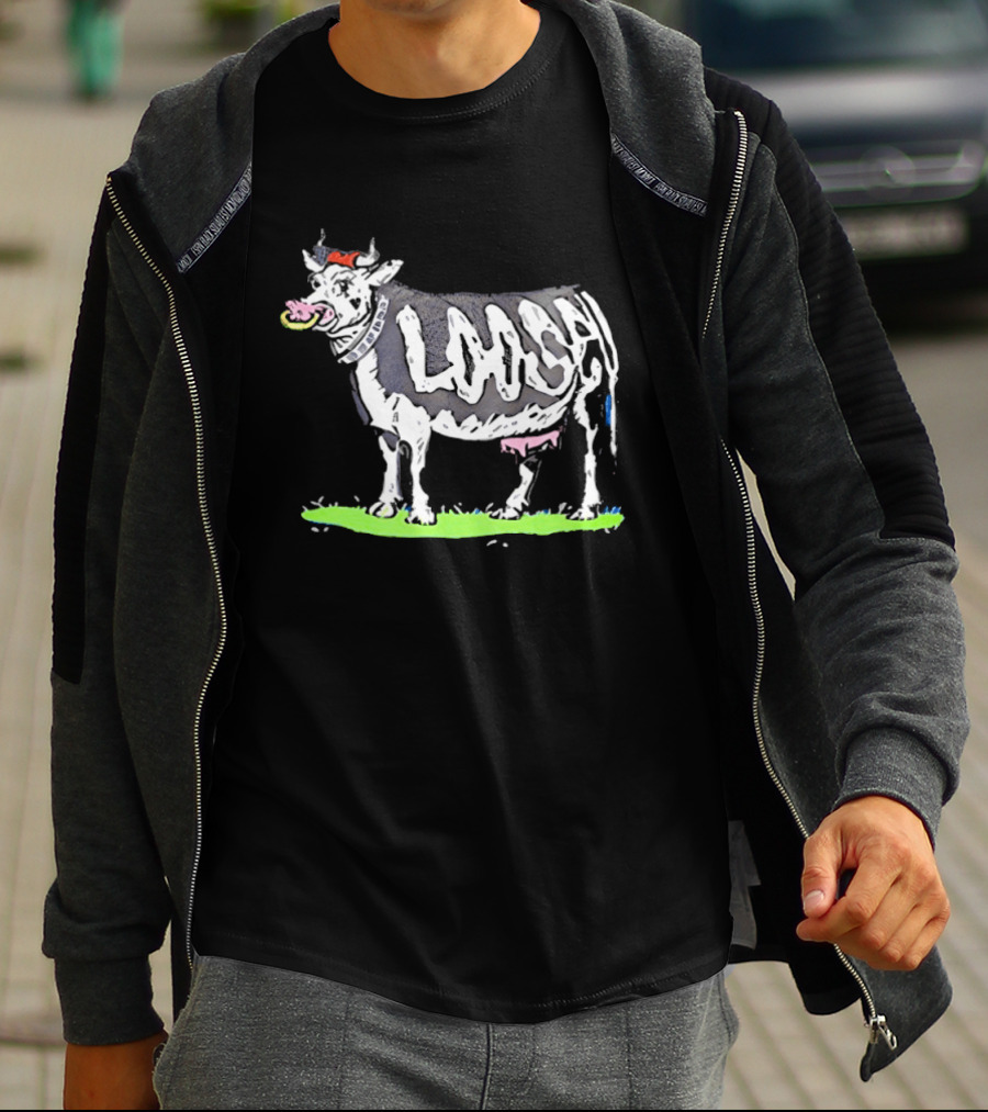 LOOSEY Moo Cow Fun T-Shirt
