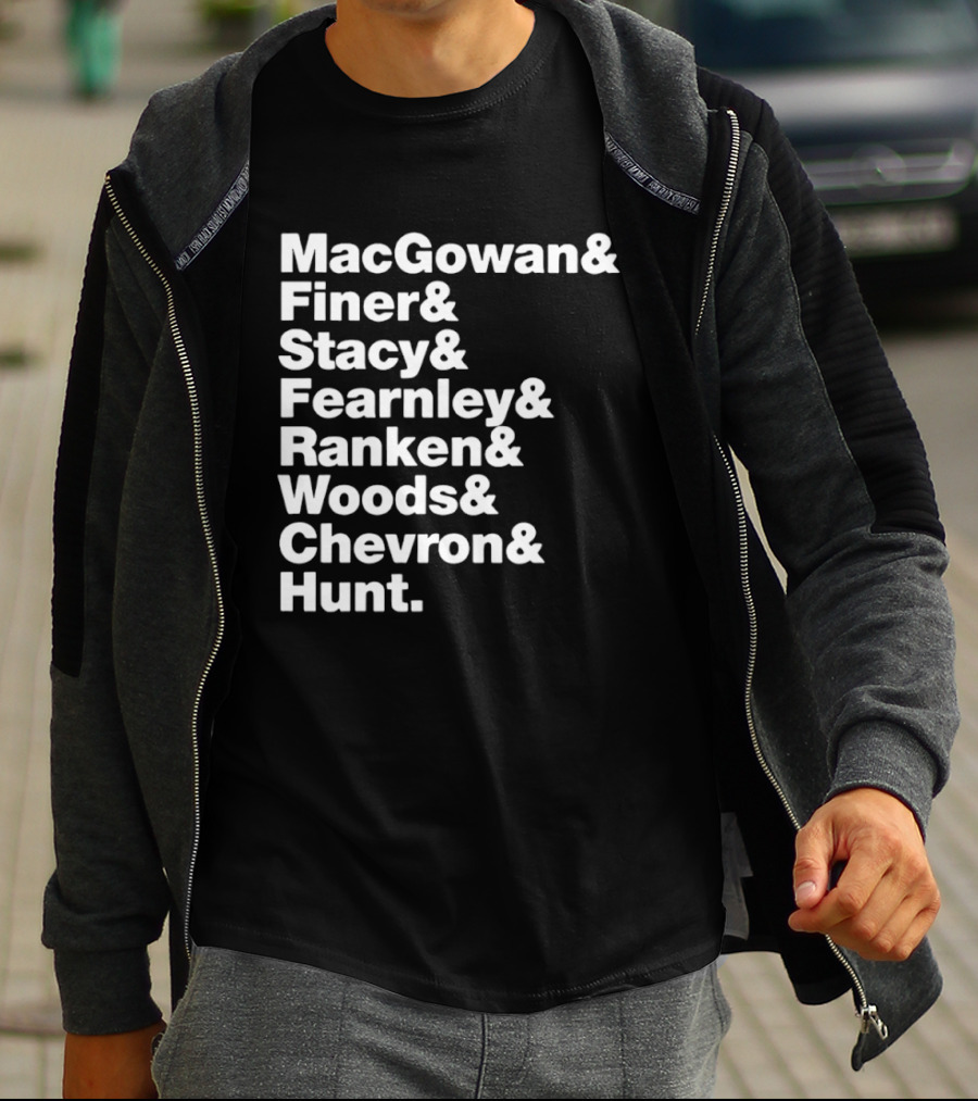MacGowan Finer Stacy Fearnley Ranken Woods Chevron Hunt T-Shirt