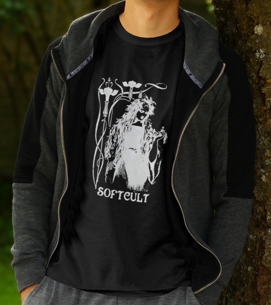 Softcult Floral Art Nouveau Aesthetic T-Shirt