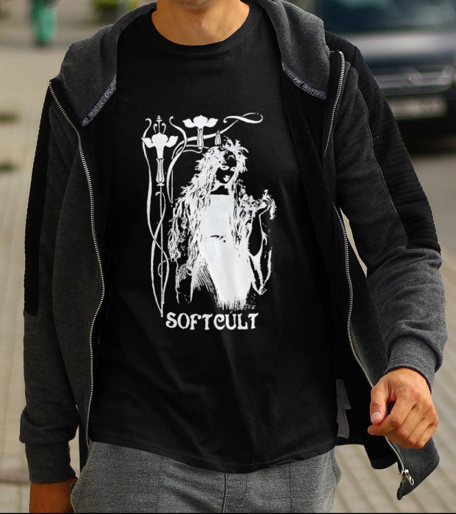 Softcult Floral Art Nouveau Aesthetic T-Shirt