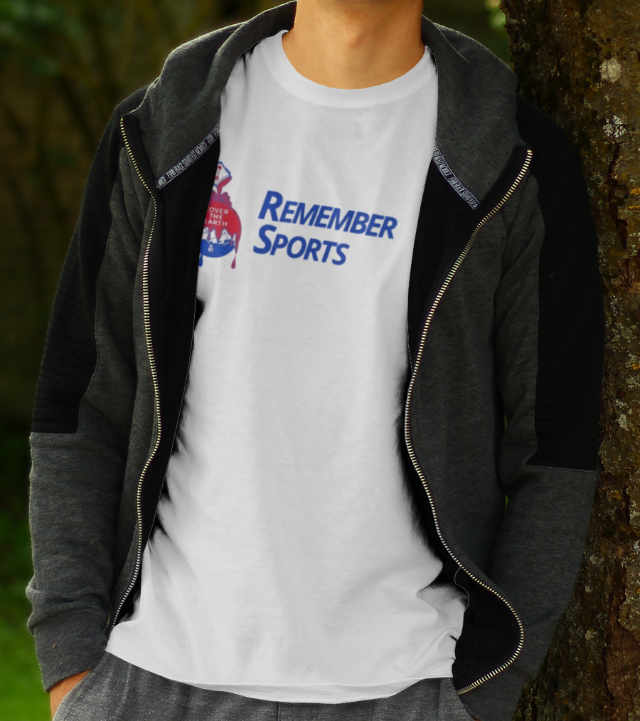 Remember Sports Cover The Earth Paint Bucket T-Shirt