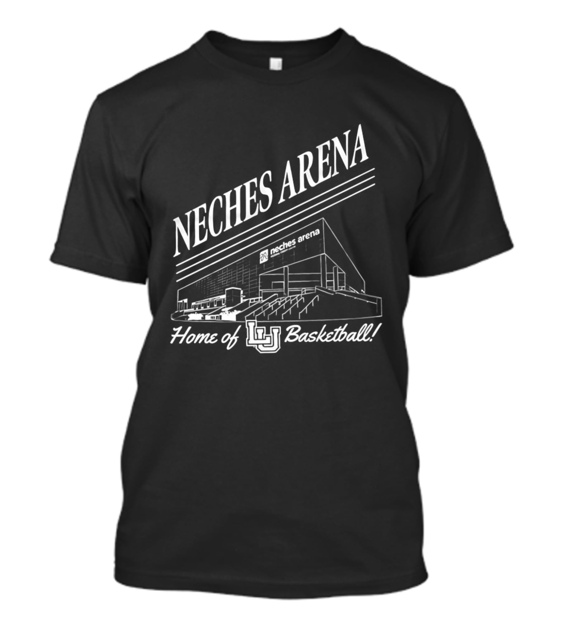 Neches Arena Home Of LU Basketball Lamar Cardinals T-Shirt