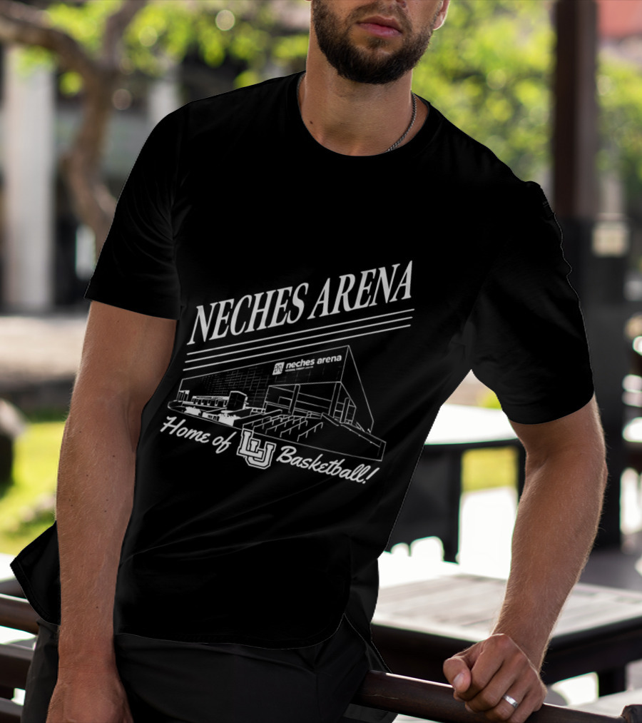 Neches Arena Home Of LU Basketball Lamar Cardinals T-Shirt