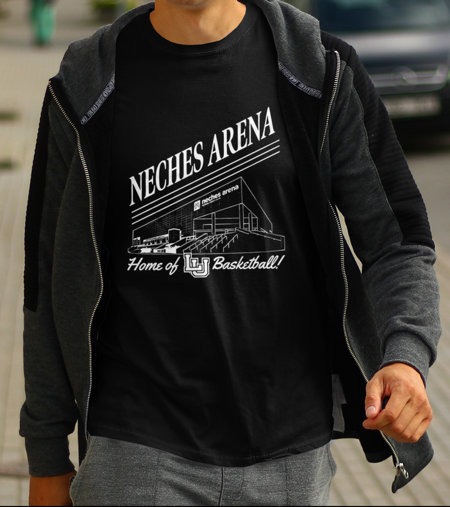 Neches Arena Home Of LU Basketball Lamar Cardinals T-Shirt