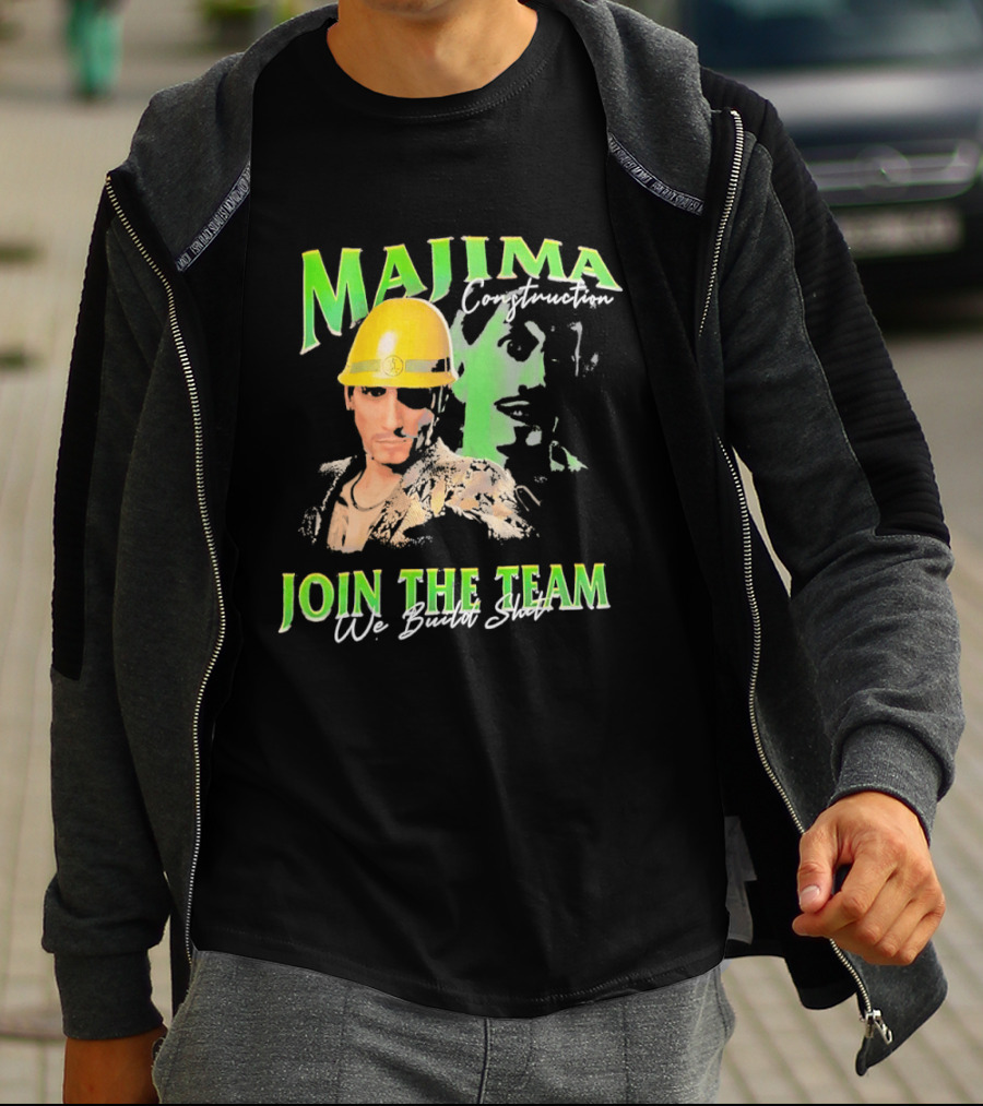 Majima Construction Join The Team We Build Surf T-Shirt