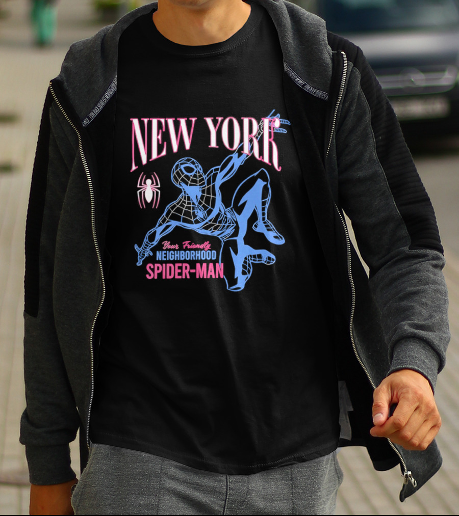 Spider Man New York Your Friendly Neighborhood T-Shirt