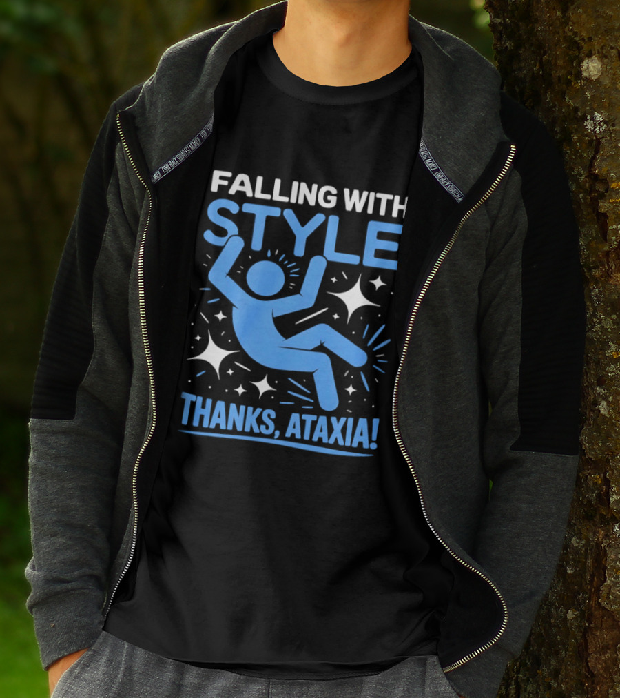 Falling With Style Thanks Ataxia T-Shirt