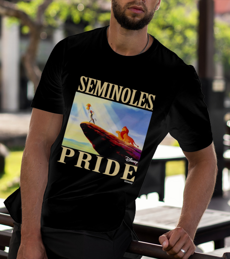 Seminoles Pride Florida State Disney Lion King Scene T-Shirt