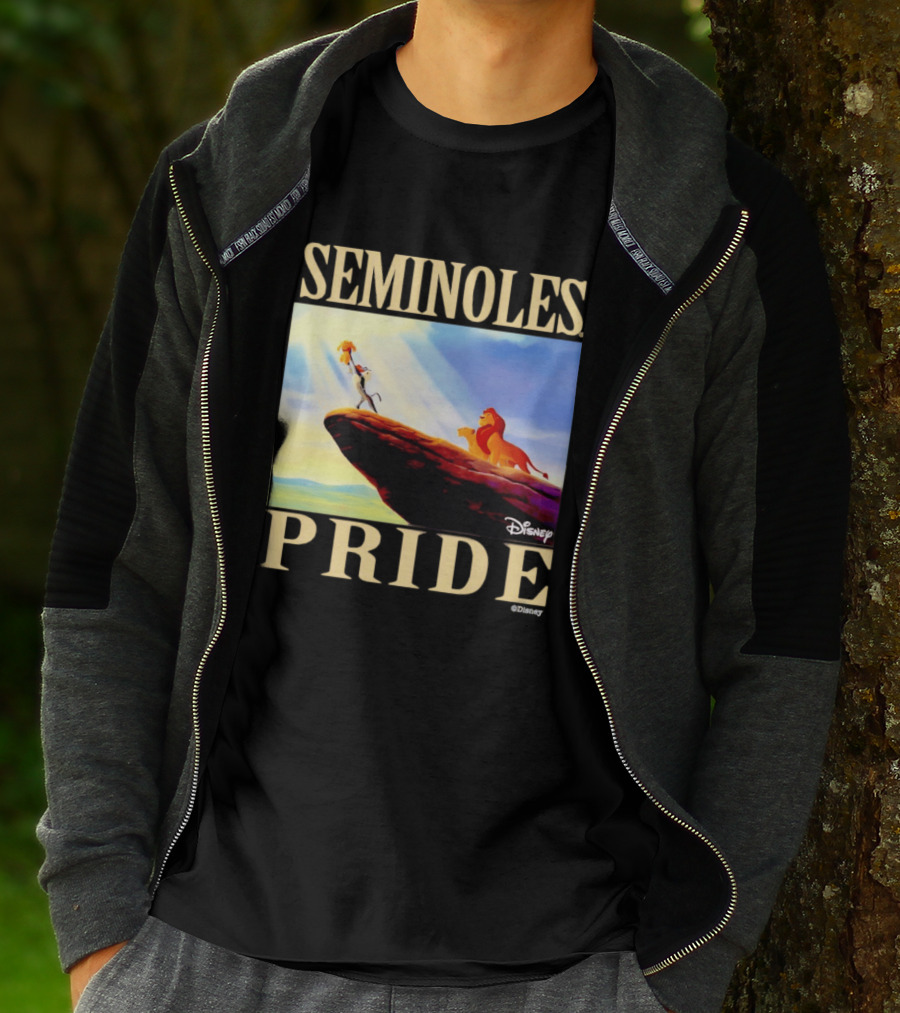 Seminoles Pride Florida State Disney Lion King Scene T-Shirt