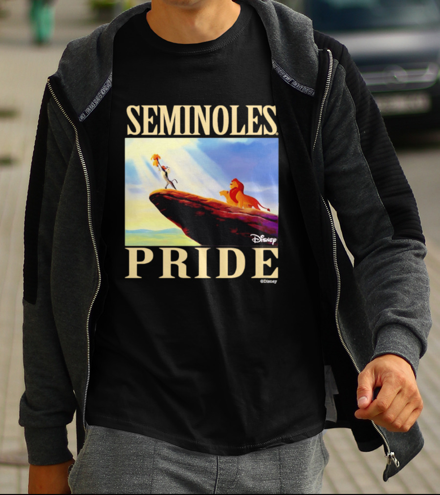 Seminoles Pride Florida State Disney Lion King Scene T-Shirt