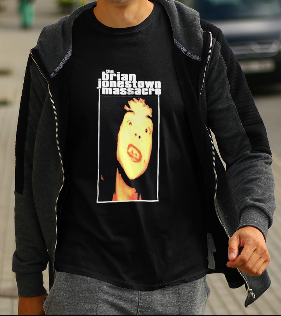 The Brian Jonestown Massacre Distorted Yellow Face T-Shirt