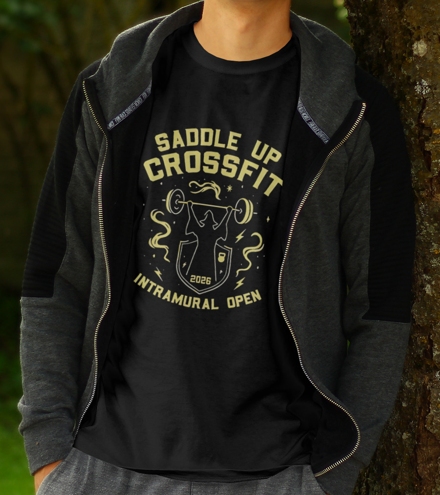 Saddle Up CrossFit 2026 Intramural Open Weightlifter T-Shirt