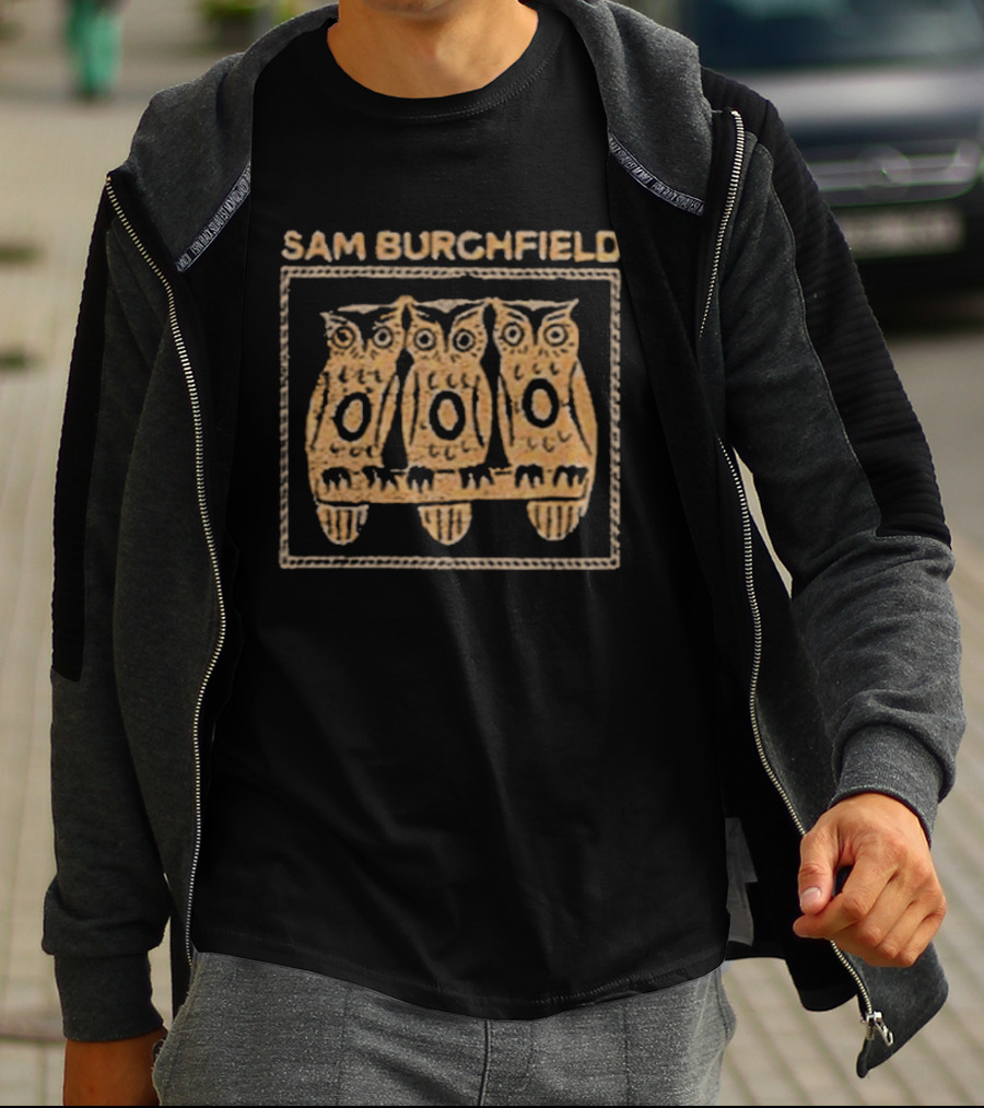 Sam Burchfield Owl Quartet T-Shirt