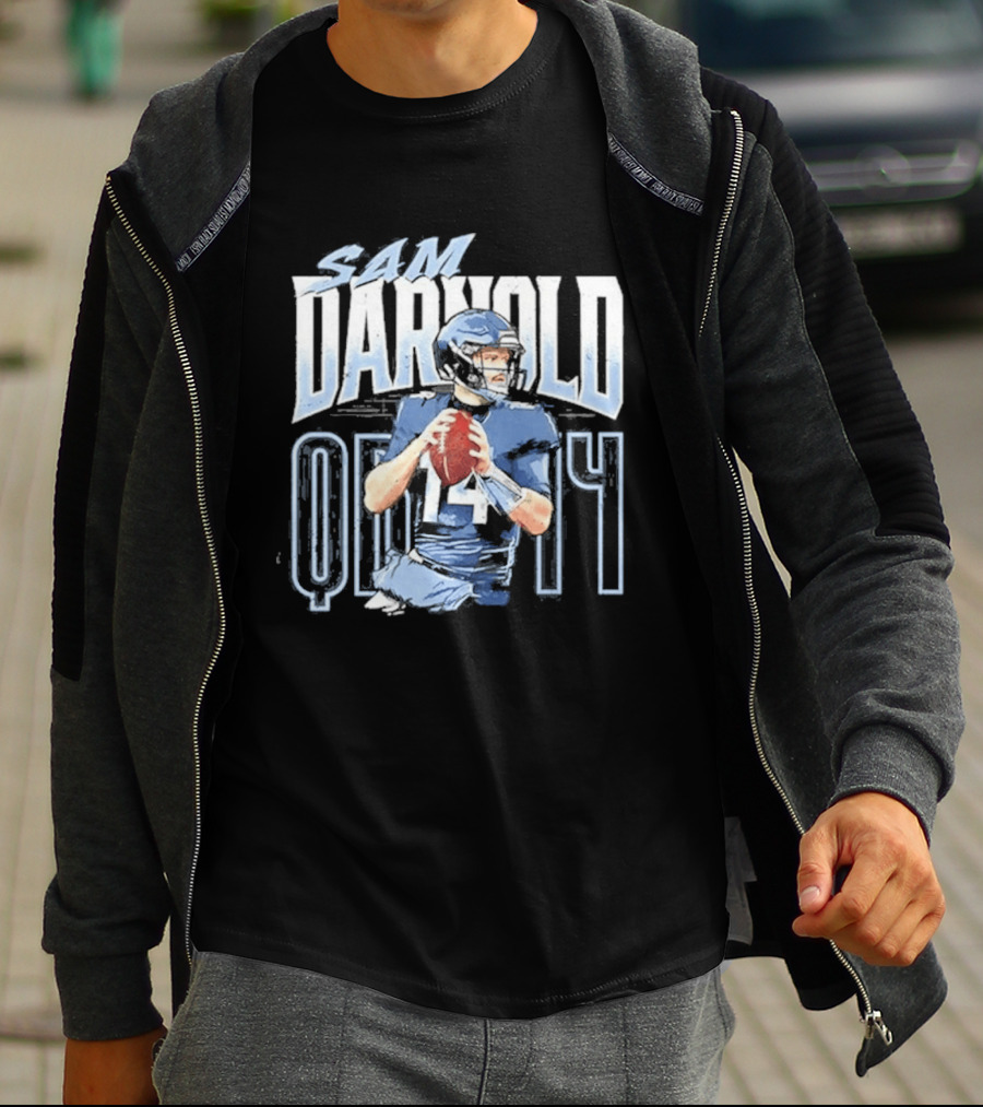 Sam Darnold Quarterback Number Four Football Seahawks T-Shirt
