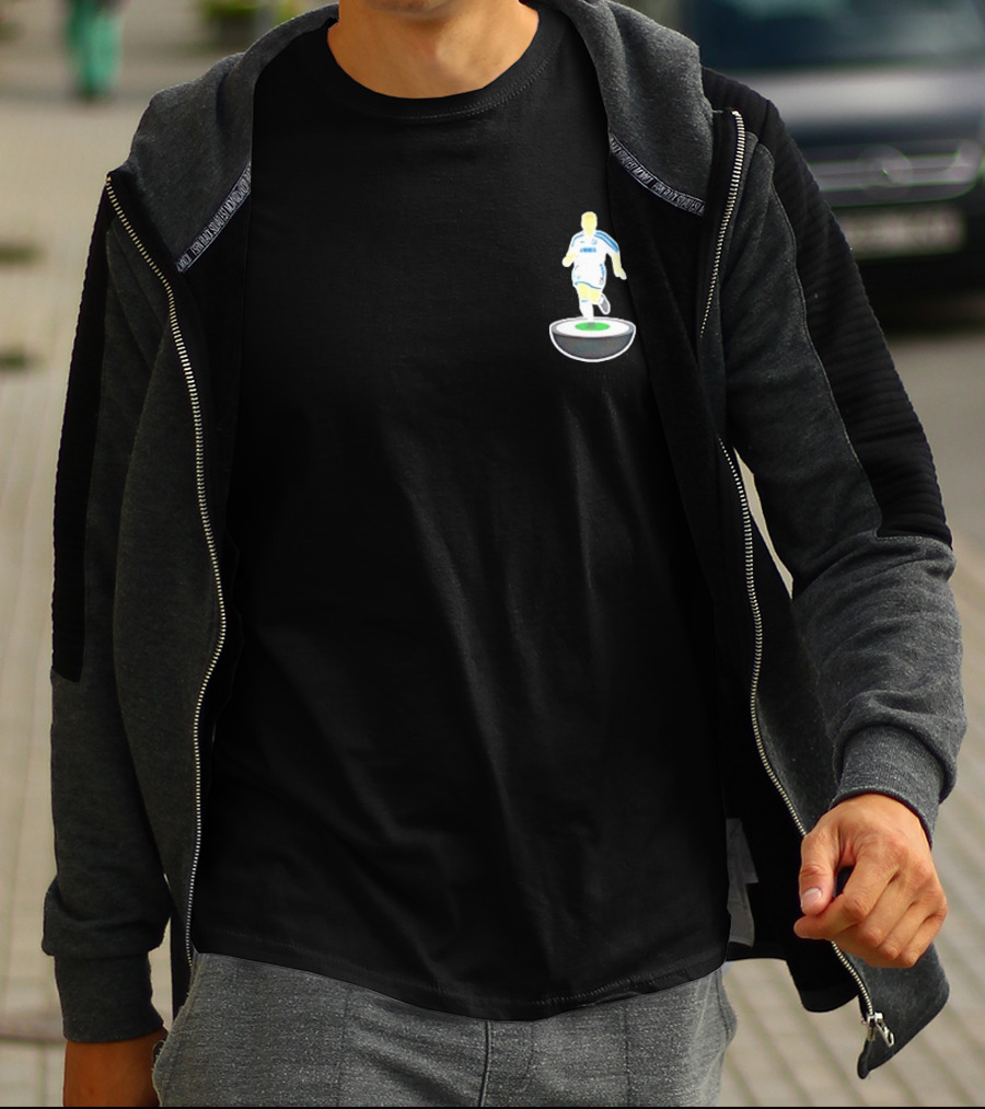 Tranmere Rovers FC Subbuteo Player Retro Style Sports Fan Collectible T-Shirt