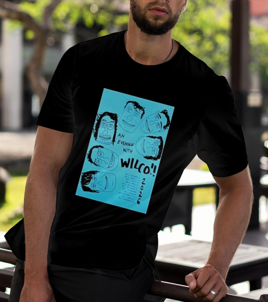 An Evening With Wilco 2026 Tour April & May T-Shirt