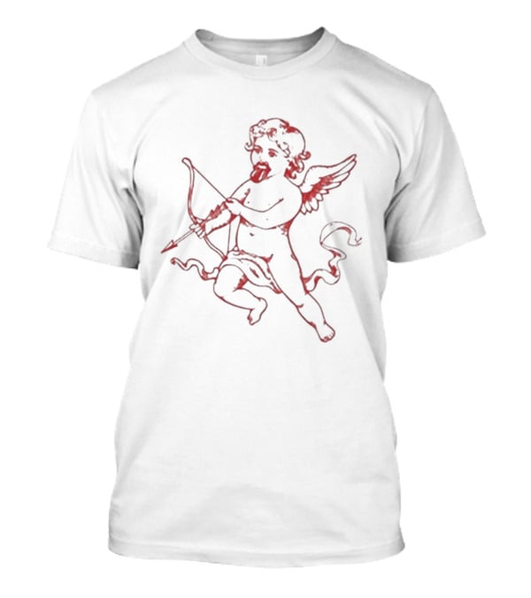 Cherub Valentines Baby Cupid Angel Bow And Arrow T-Shirt