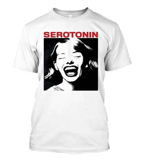 Joris Voorn Serotonin Bold Red Joyful Face T-Shirt