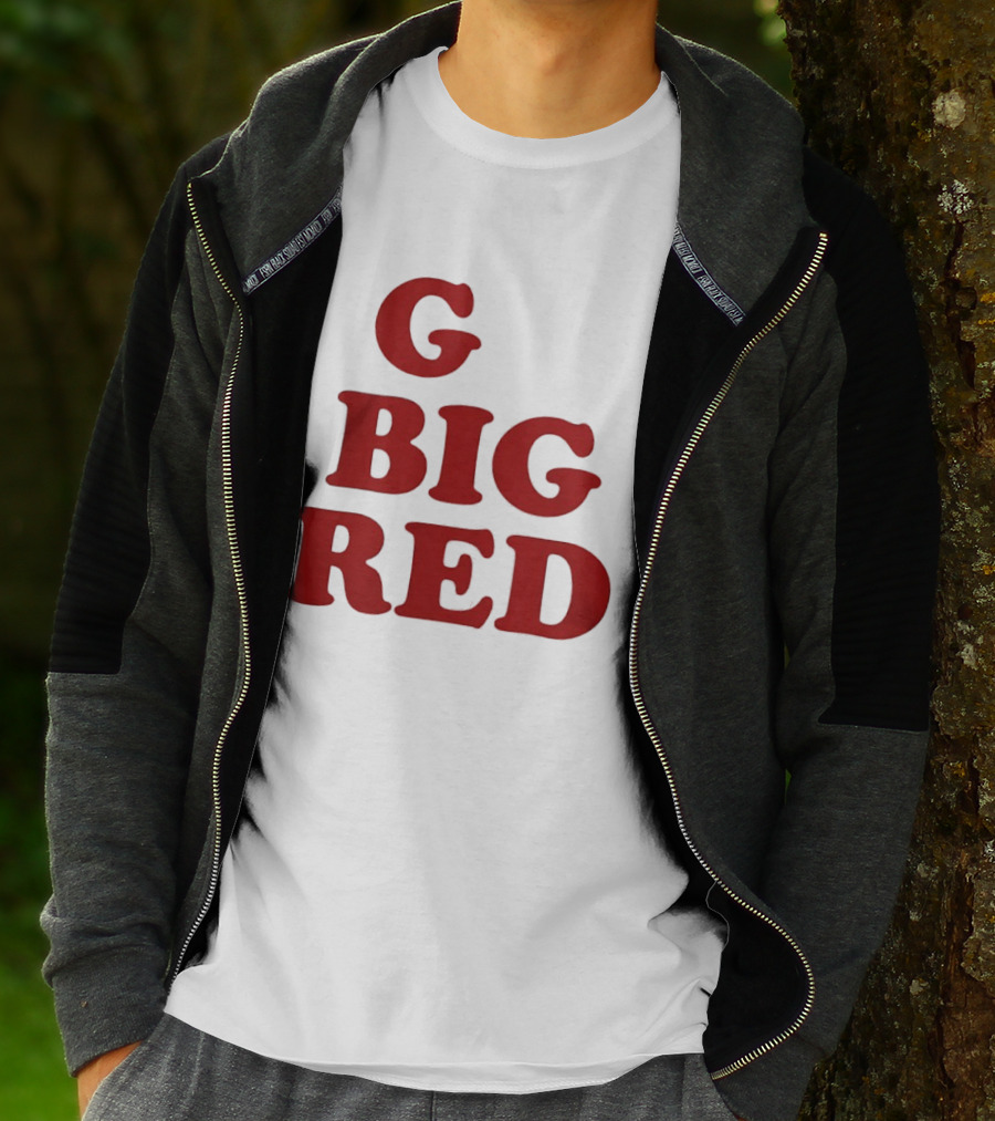 Nebraska Cornhuskers G Big Red Football Fan Gear T-Shirt