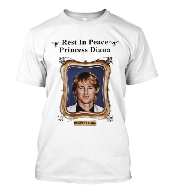 Rest In Peace Princess Diana Vintage Frame T-Shirt