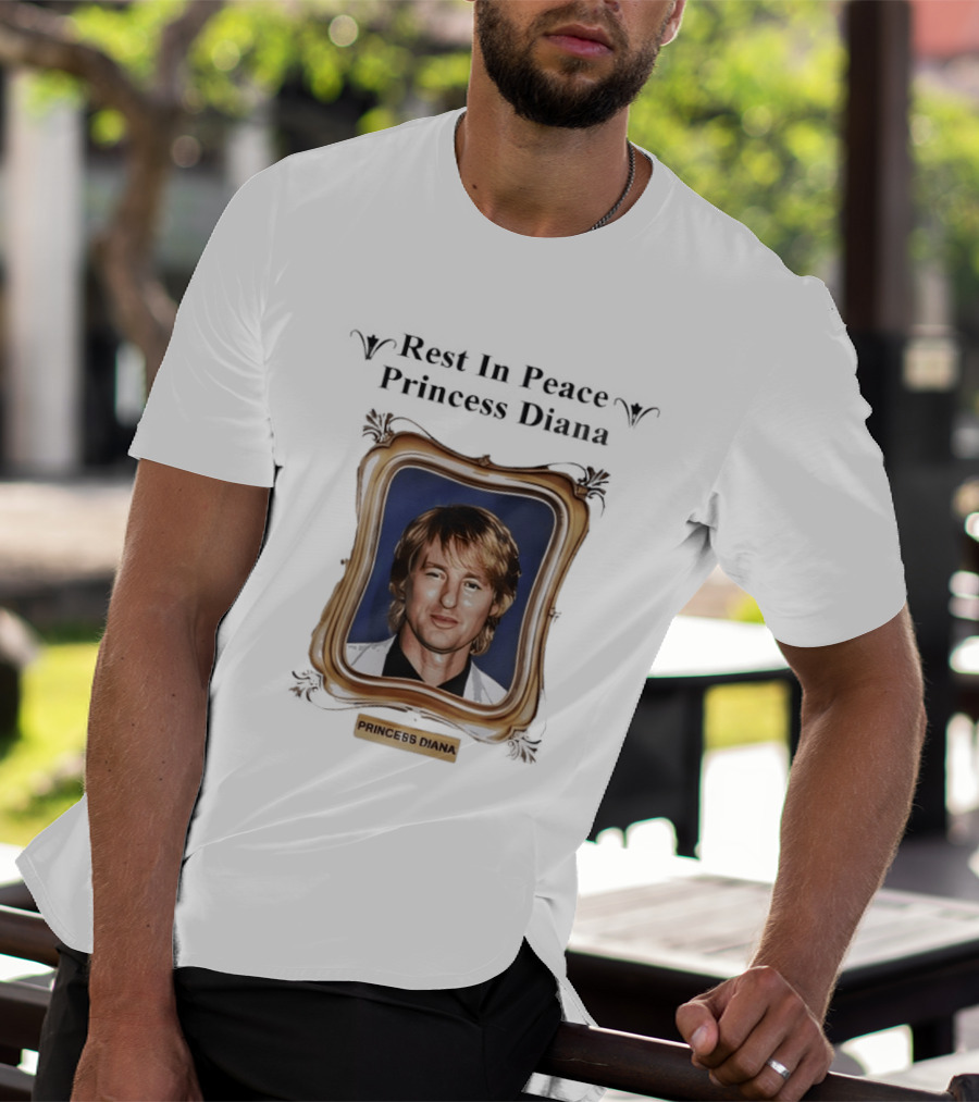 Rest In Peace Princess Diana Vintage Frame T-Shirt