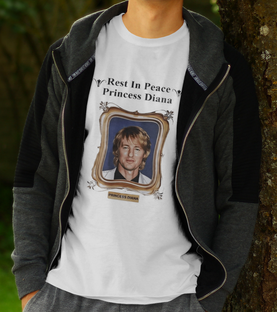 Rest In Peace Princess Diana Vintage Frame T-Shirt